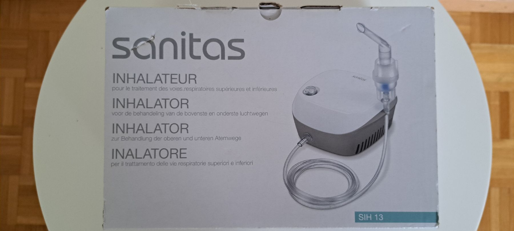 Attrezzature mediche: Sanitas Inhalator SIH 13 - Neu  – Nuovo e nell'imballaggio originale da Zürich venduto da Freshwind1