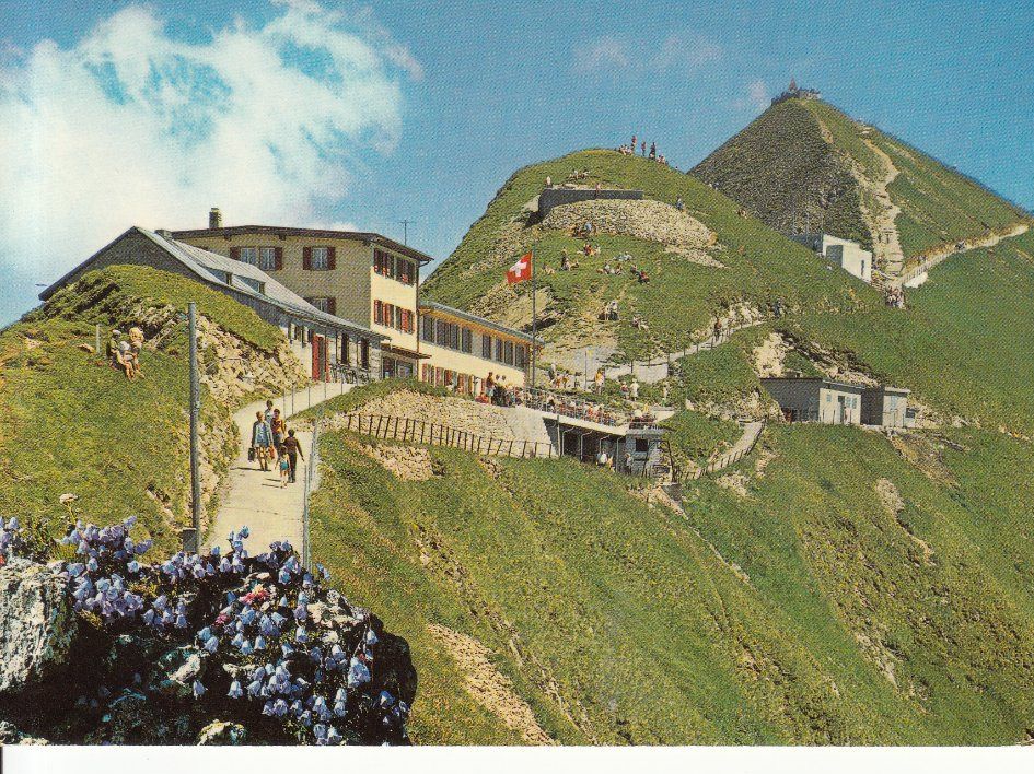 Cartoline postali: Brienz Rothorn Kulm 1981 – Usato da Bürglen TG venduto da StampGraf