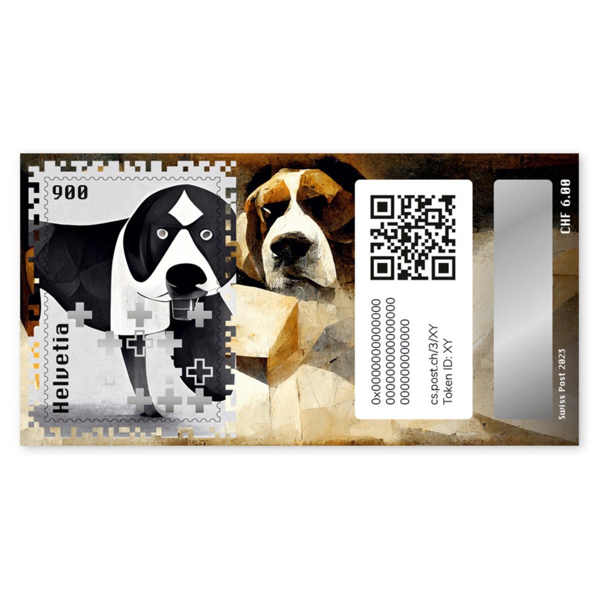 Tutti i francobolli: Crypto Stamp CHF 9.00+6.00 «Rocky» – Nuovo (secondo la descrizione) da Aeschi SO venduto da Bluemail