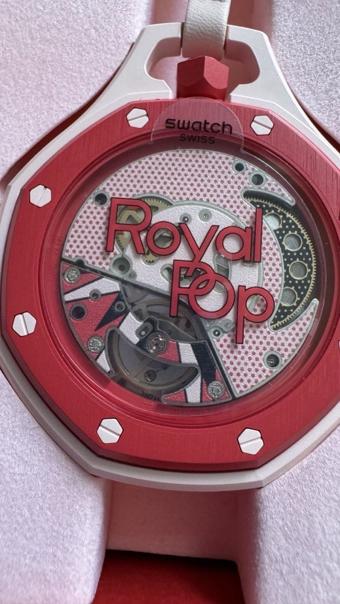 Audemars Piguet Orologi: Swatch x Audemars Piguet AP Otto Rosso – Nuovo e nell'imballaggio originale da Bern venduto da alekswhite 1