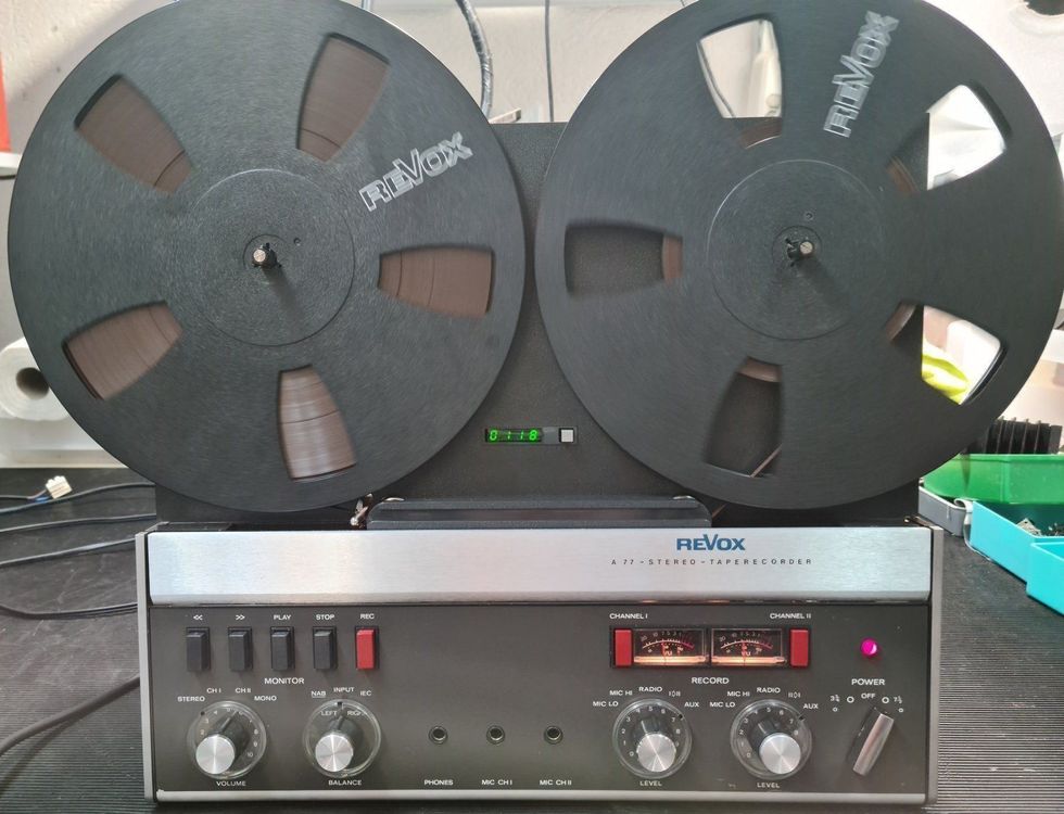 ENEMBLE REVOX AMPLI A 78 MK2 et magnétophone A77 4 pistes EUR 650,00