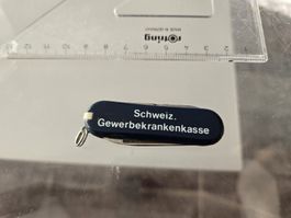 🔵 Vintage Werbemesser – Schweiz. Gewerbekrankenkasse