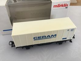 Märklin Containerwagen CERAM  ohne Artikelnummer selten OVP