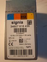 Hörgerätebatterien signia 312 60 Zellen