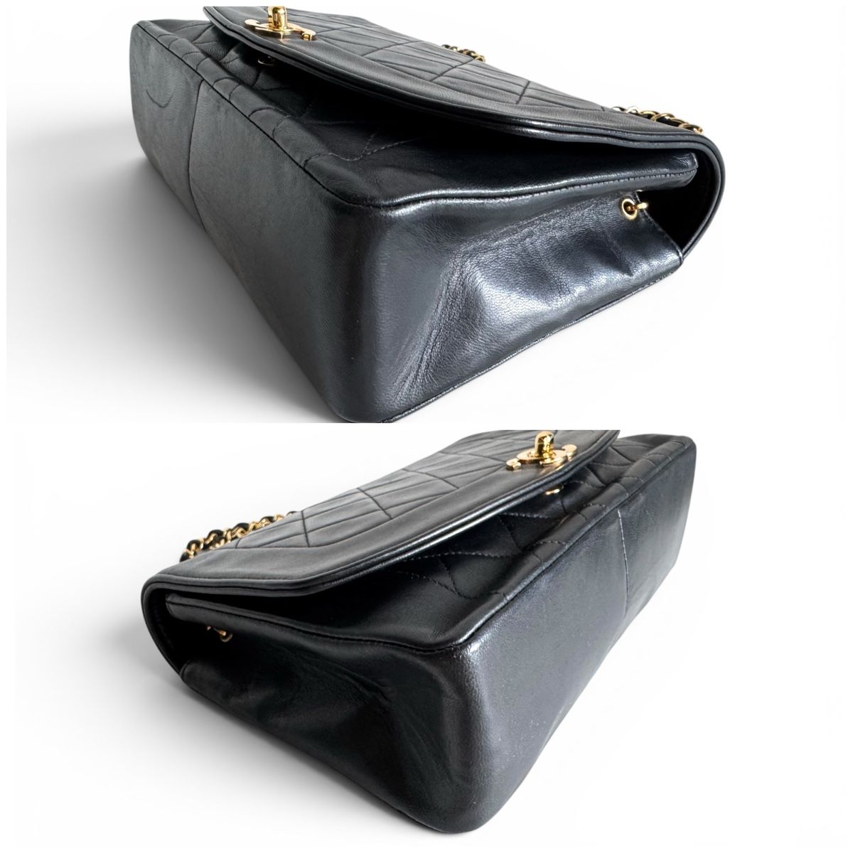 Chanel Borse da donna: CHANEL Diana Lambskin Quilted Medium Single Flap Tasche – Usato da Kriens venduto da hannaandkiko 8