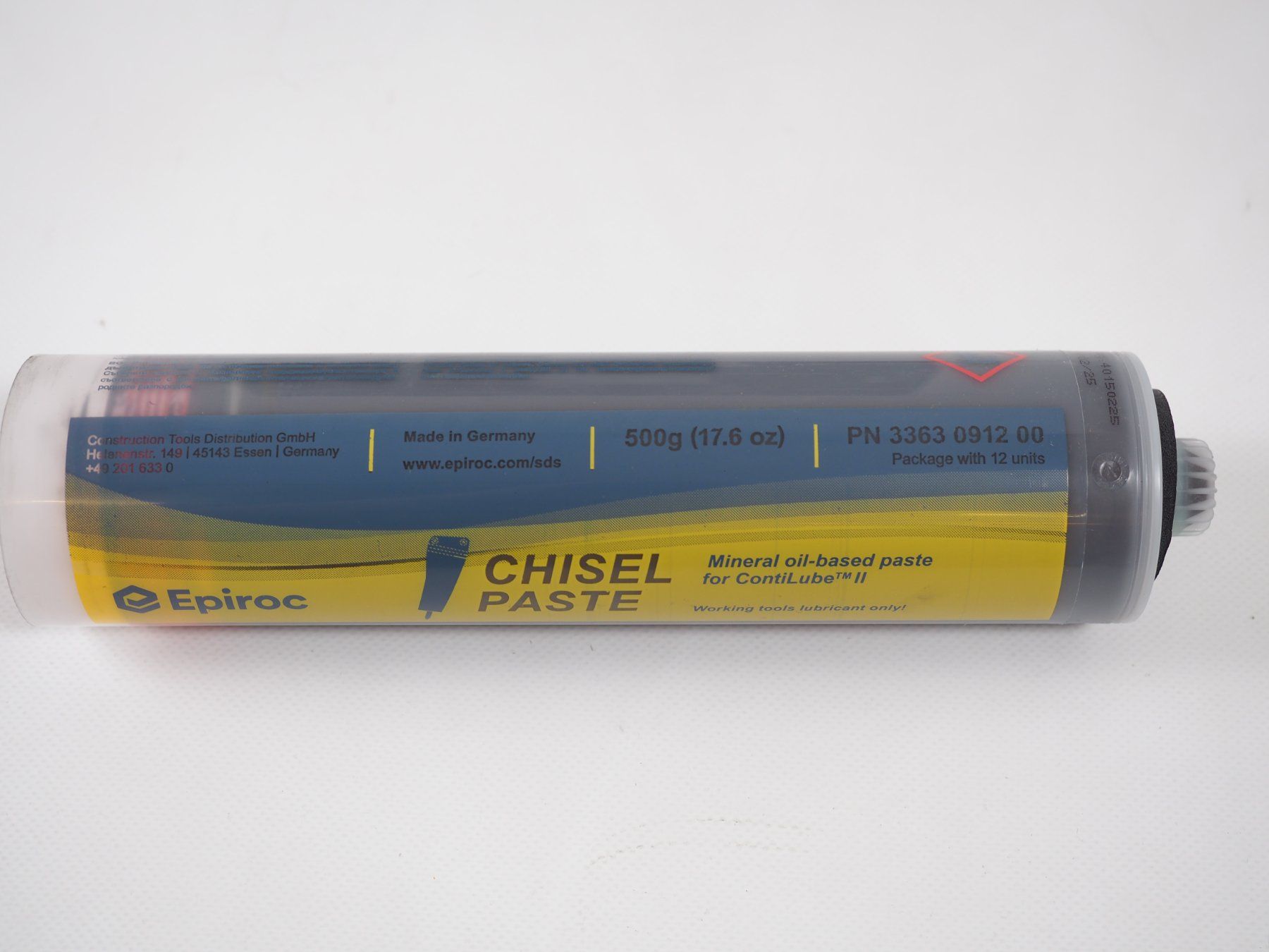 Tutte le macchine: 12x EPIROC Meisselpaste 500g (20529) – Nuovo (secondo la descrizione) da Zürich venduto da fundsachenverkauf 1