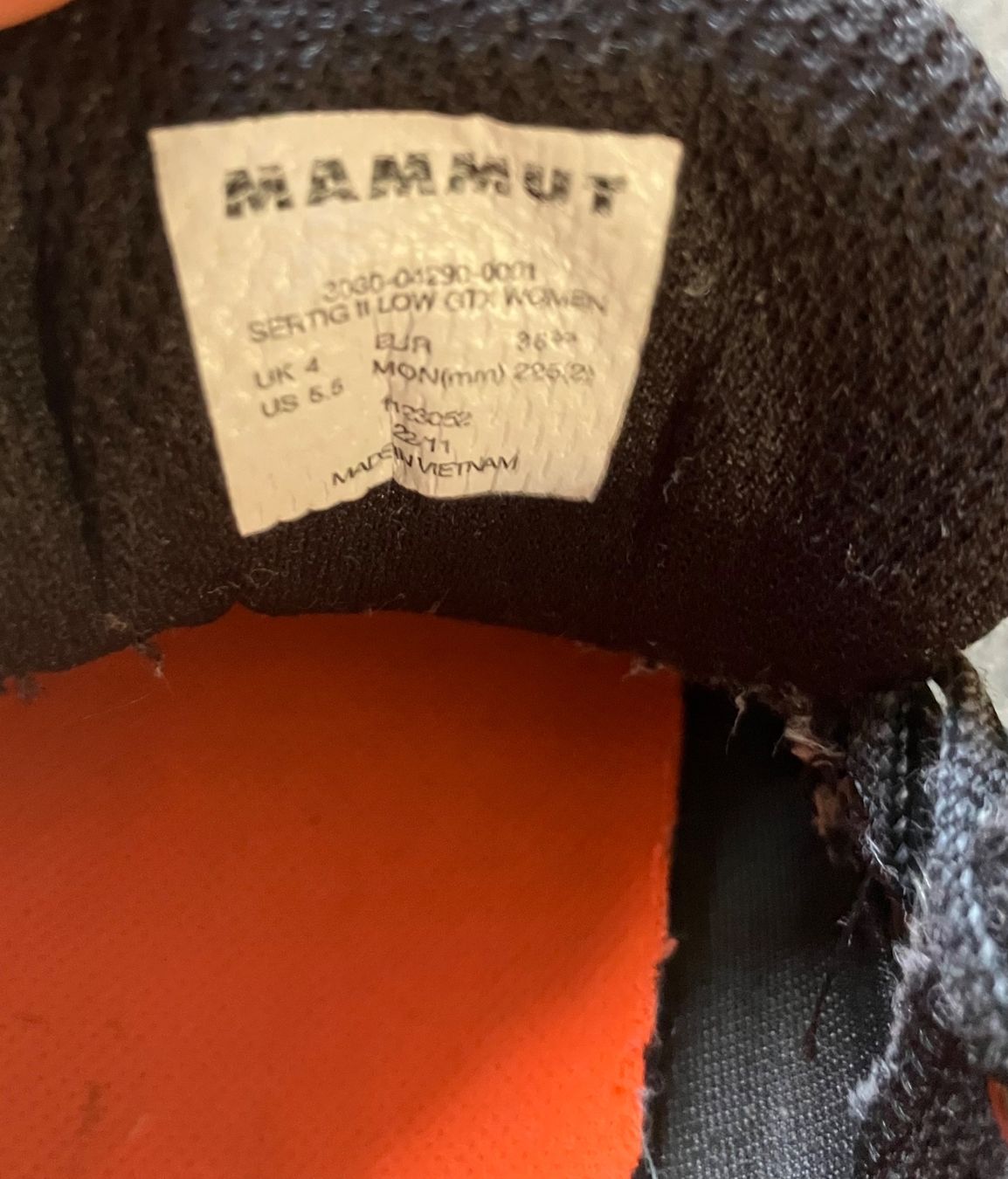 Mammut Scarpe per ragazze: Trekkingschuhe Grösse 36 2/3 – Usato da Basel venduto da sasa109 3