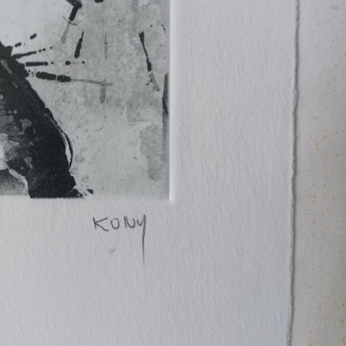 Grafica & Litografie: Litho signiert Kony – Usato da Abtwil SG venduto da luupsy 1