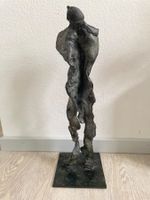 Skulptur: Abstrakte Bronzefigur - Einzigartiges Kunstobjekt!