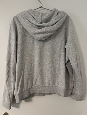 Graue H&M Kapuzenjacke (Gr. L)