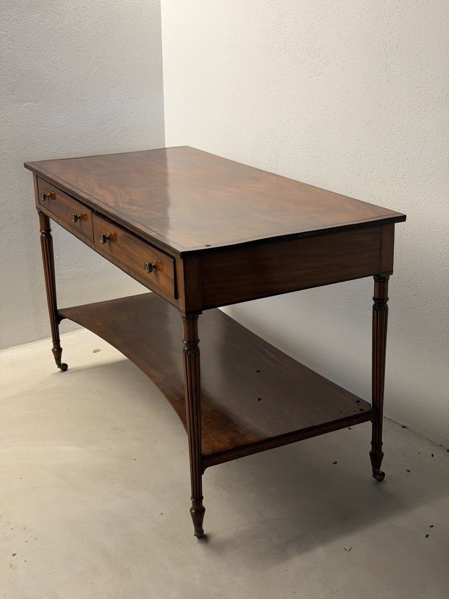 Tavoli: Antique Mahogany Table with Drawers circa 1810 – Usato da Zürich venduto da mar_2f5c 2