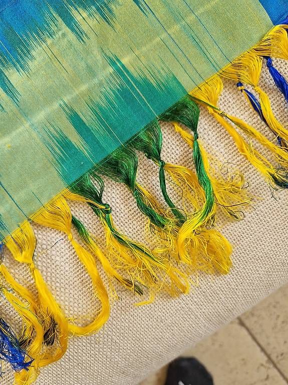 Foulard & Sciarpe: Etole indienne - soie – Usato da Lausanne venduto da fclaus-2009 1