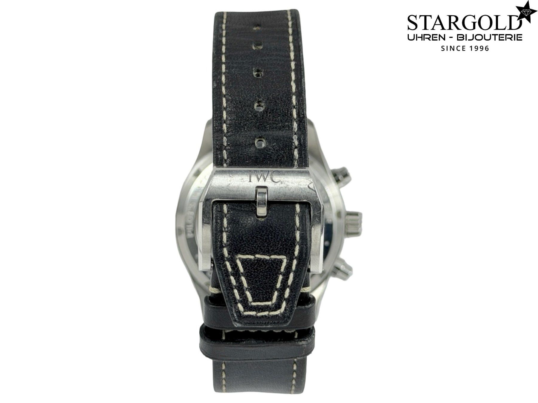 IWC Uhren: IWC Fliegeruhr Chronograph - IW388101 – Gebraucht aus Zürich von Stargold-Uhren 6