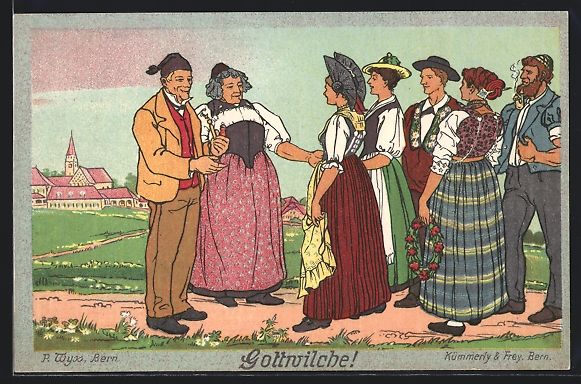 Cartoline postali: Bern, Schweizer Landes-Ausstellung 1914, – Usato da Berlin venduto da bartko-reher
