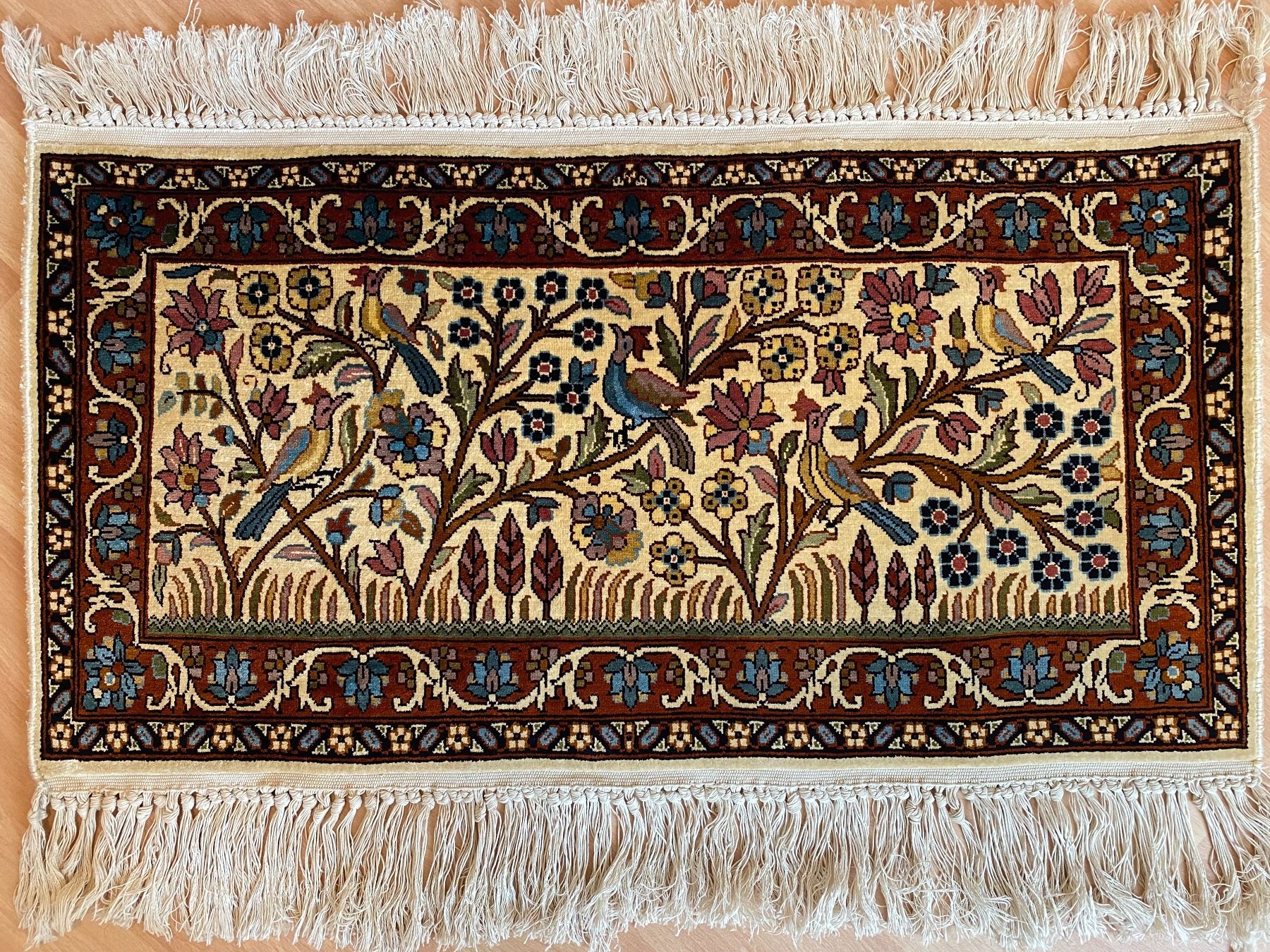 Tappeti: Seiden/Wandteppich Kashmir 75x60 – Usato da Zürich venduto da Simodo