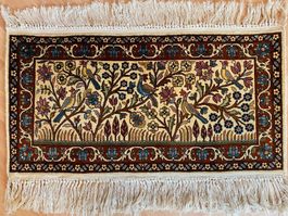 Seiden/Wandteppich Kashmir 75x60