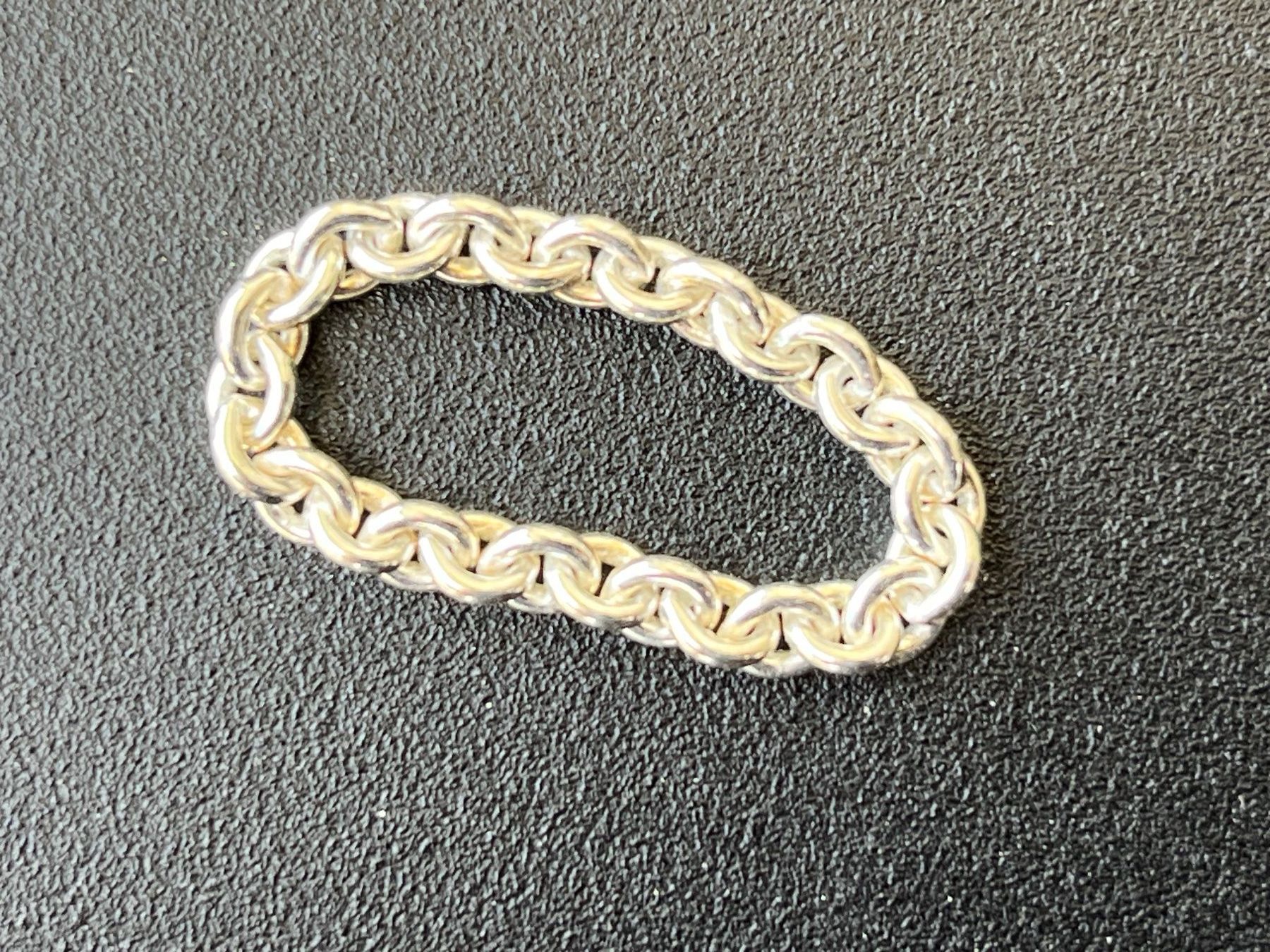 Anelli: Chain-Ring (Silber 925 / Grösse 55) – Nuovo e nell'imballaggio originale da Bern venduto da click4buying 1