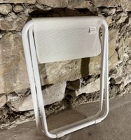 Sauberer Fiam Klappstuhl „Chico“, weiss - Ideal für Camping!