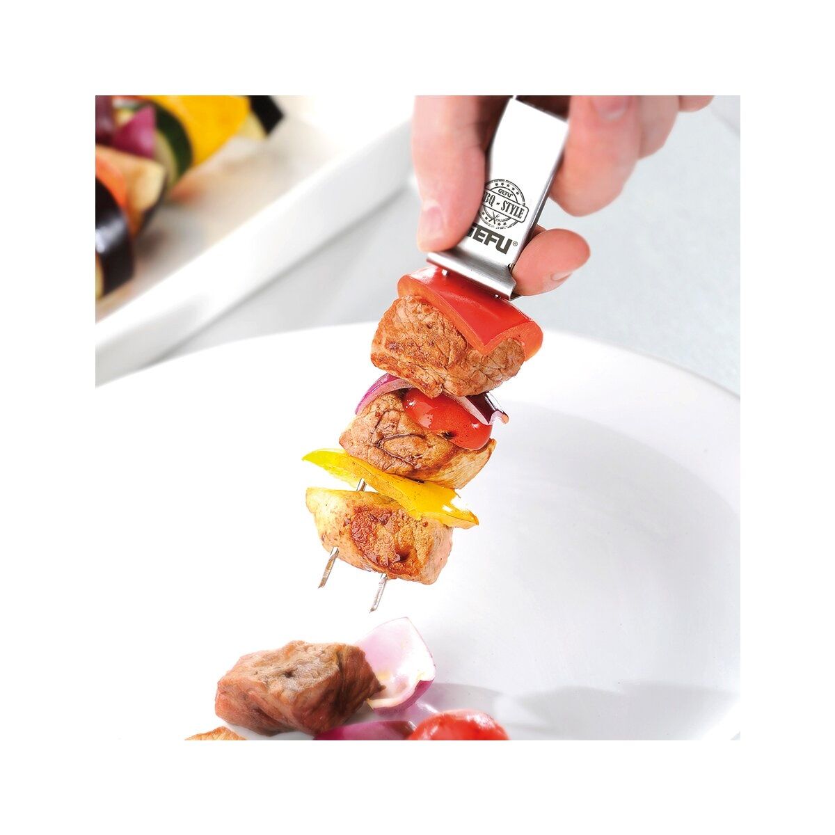 Set di posate: Gefu Grillspieß 2er Set TWINCO – Nuovo e nell'imballaggio originale da Windisch venduto da shop-easy 1