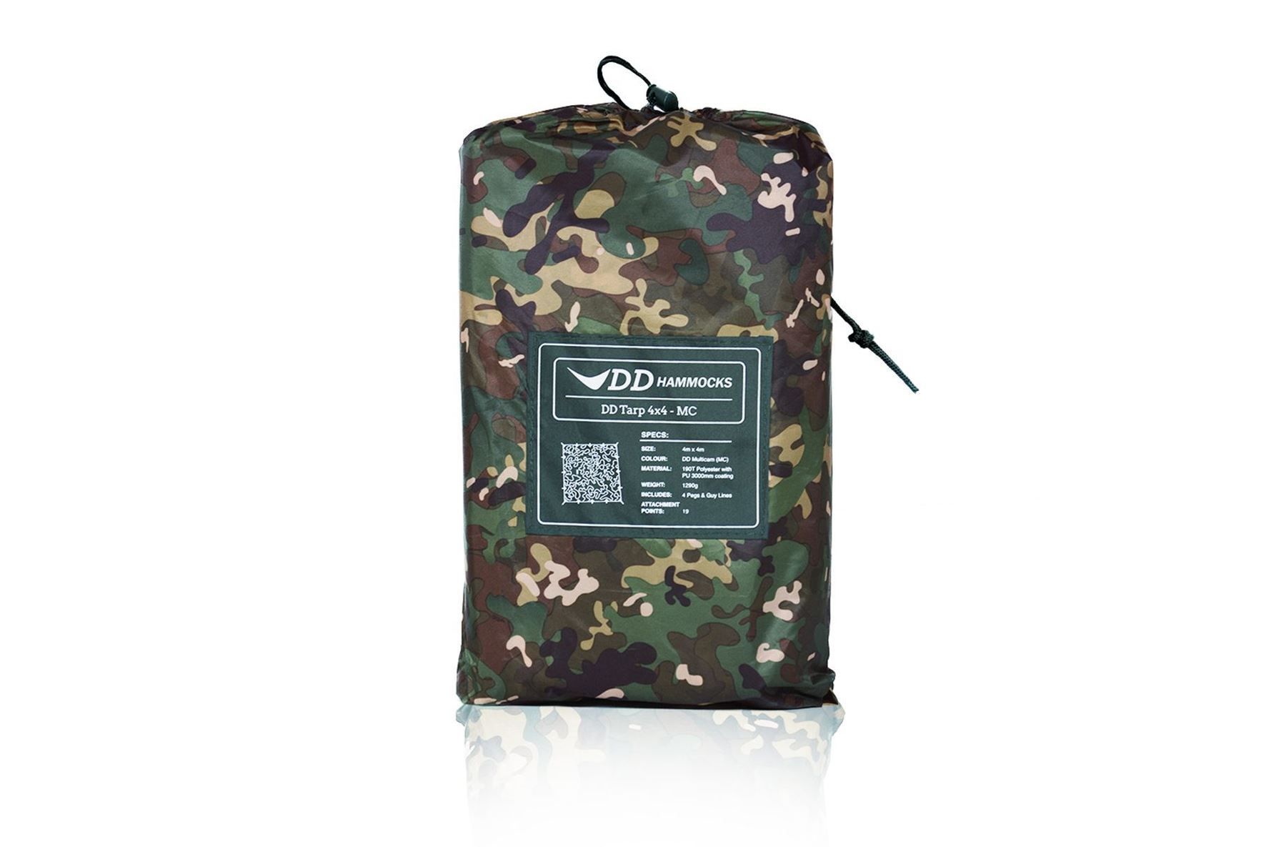 DD Hammocks Sonstiges zu Militär: DD Hammocks Tarp MC 4 x 4 Camouflage – Neu und originalverpackt aus Tulln von HaengemattenShop