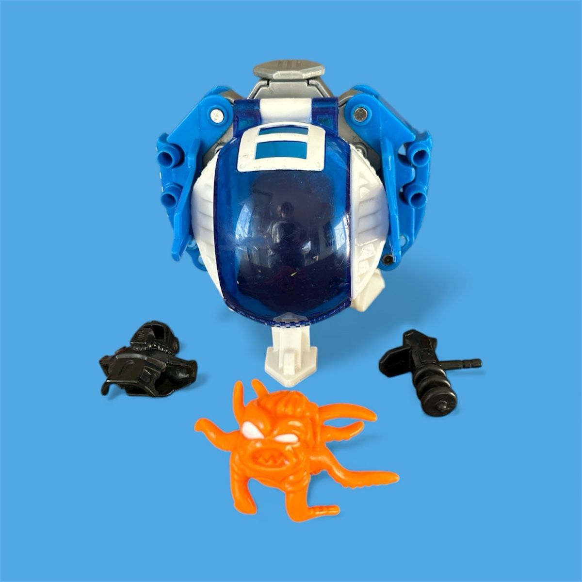 Giocattoli: Imaginext Space Shuttle und Tower, Blue Alien und Space Pod – Usato da Arzier-Le Muids venduto da Fblouet 6