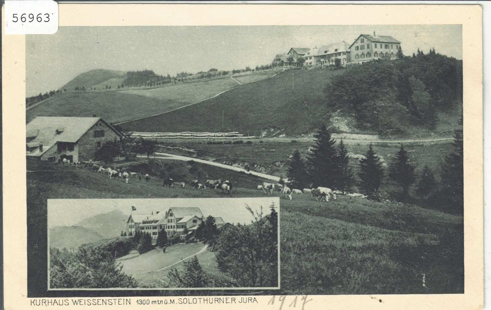Ansichtskarten: Weissenstein - Kurhaus – Gebraucht aus Ettingen von Kartenplanet