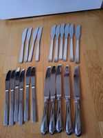 21 Messer, Besteck