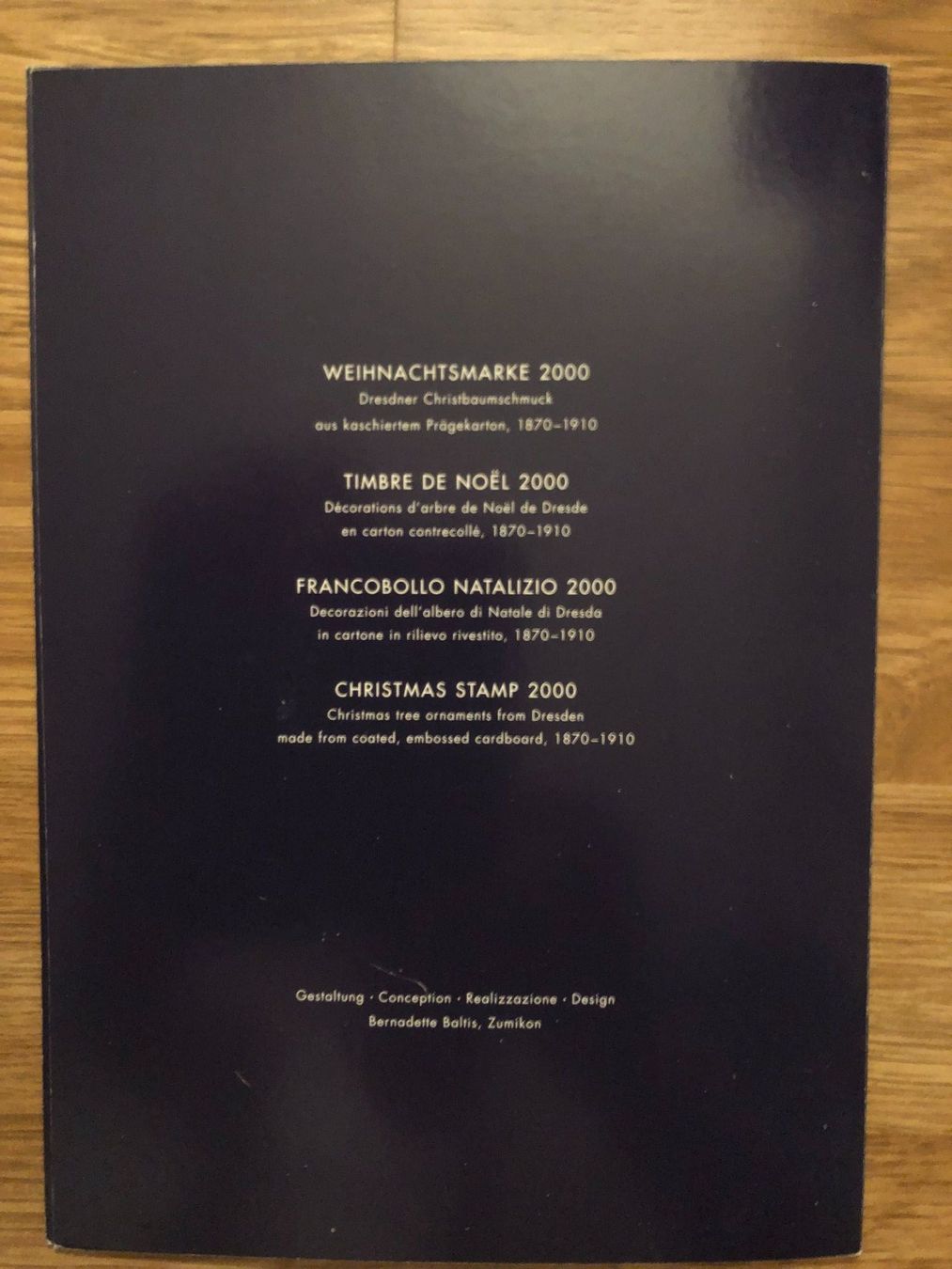 Tutti i francobolli: FDC PTT Weihnachtskarte 2000,  Bern 21. November 2000 – Nuovo (secondo la descrizione) da Landquart venduto da interesse63 4