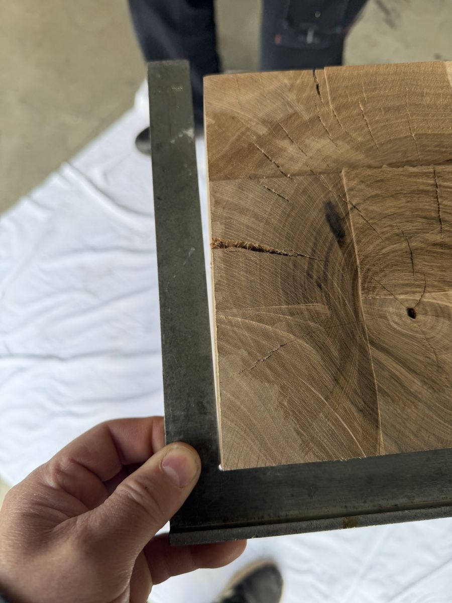 Articoli in legno: Nussbaum Balken gehobelt – Nuovo (secondo la descrizione) da Wildberg venduto da Melramos04 5