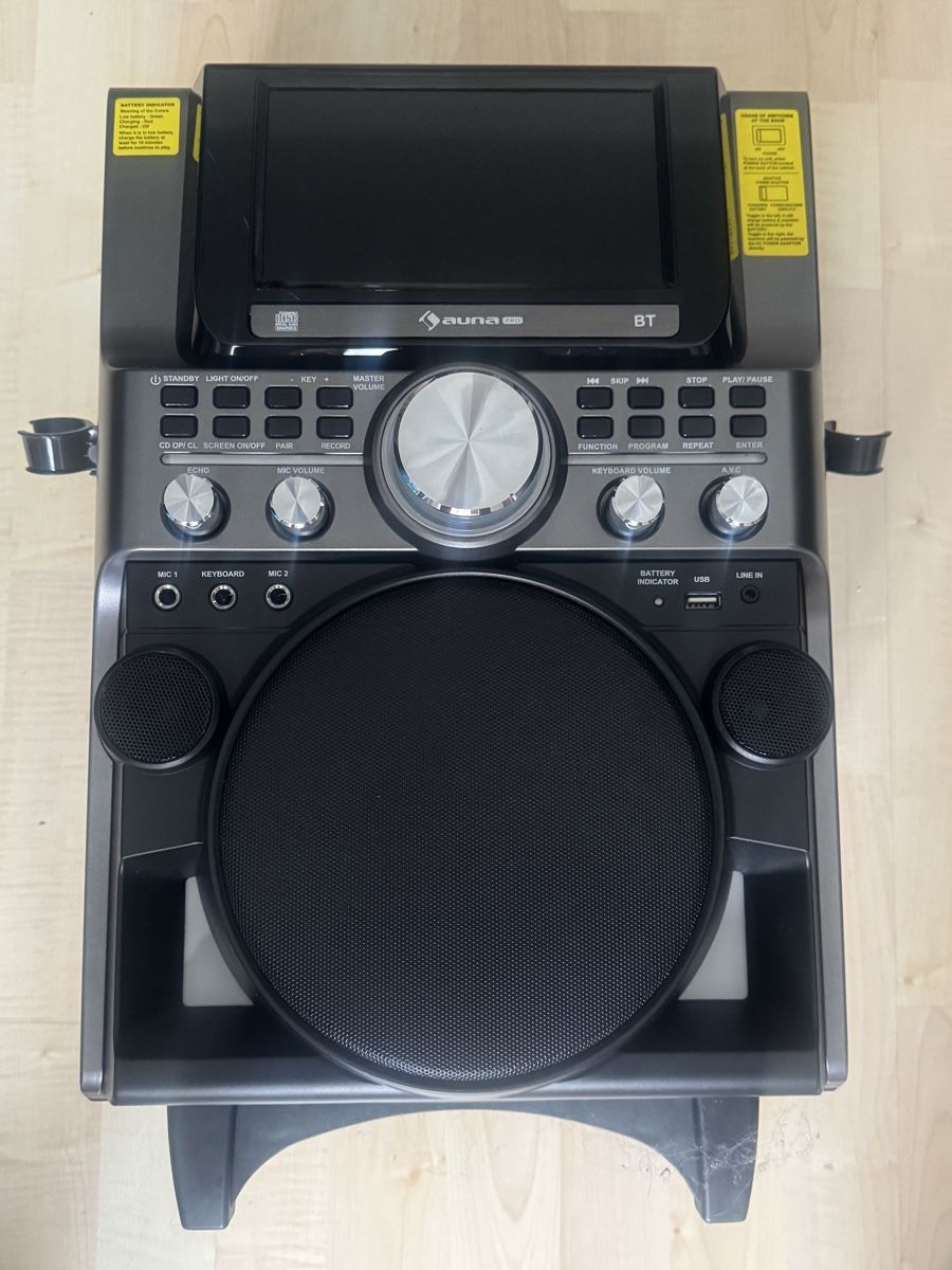 Sistemi audio & multimediali: Karaoke System Auna Pro mit Bluetooth und Rollen guter Zusta – Usato da Rhäzüns venduto da Babalona