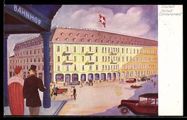 Basel, Hotel Continental beim Bahnhof