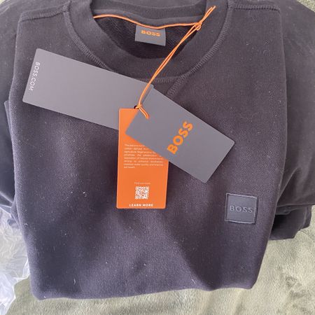 Boss Pullover black New size S