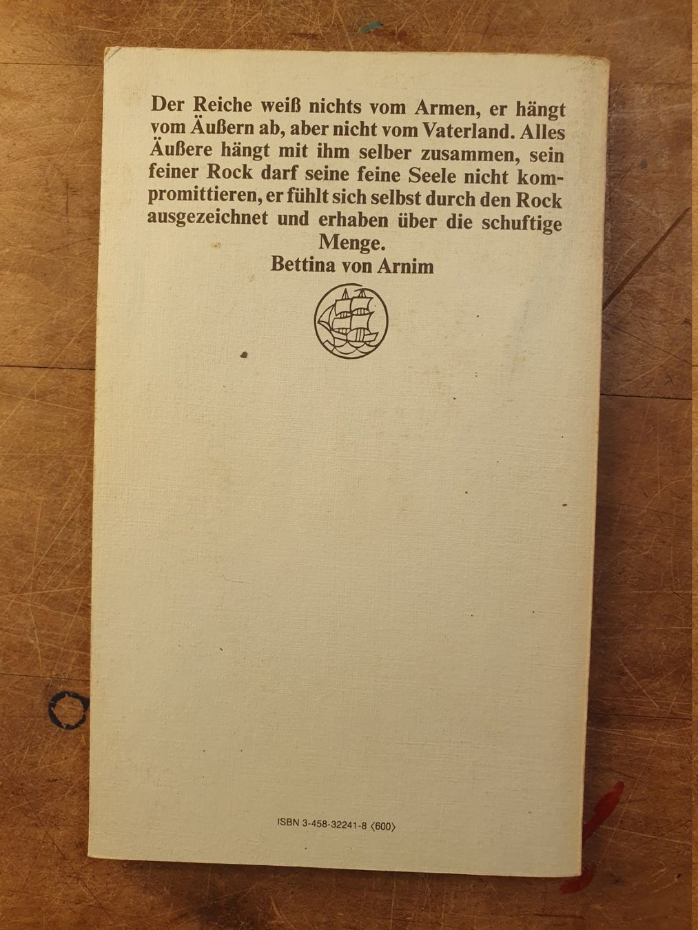 Libri: Armenbuch - Bettina von Arnims – Usato da Zürich venduto da loosebone 6