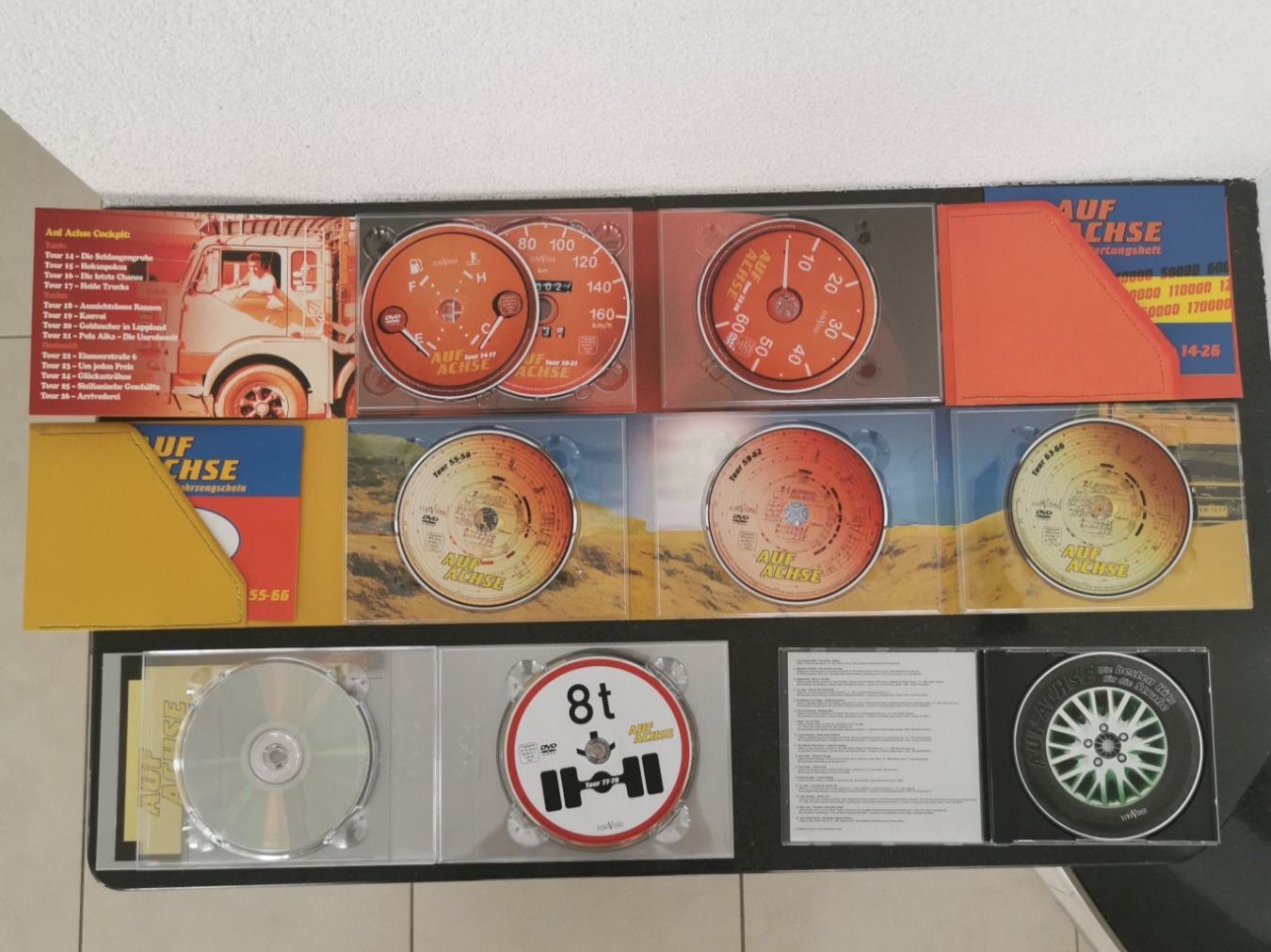 Tutti i DVDs: Auf Achse Truckerbox Limited Edition DVD – Usato da St.Gallen venduto da Tamal0204 3