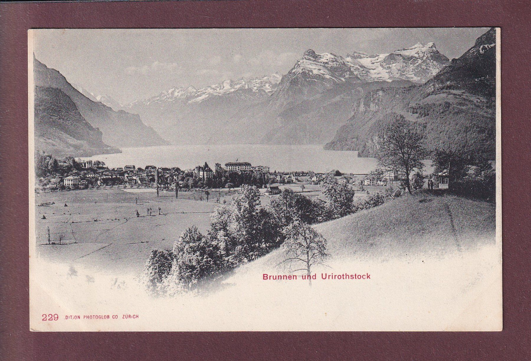 Cartes postales: BRUNNEN - Urirotstock – D'occasion à Pully par nicecards