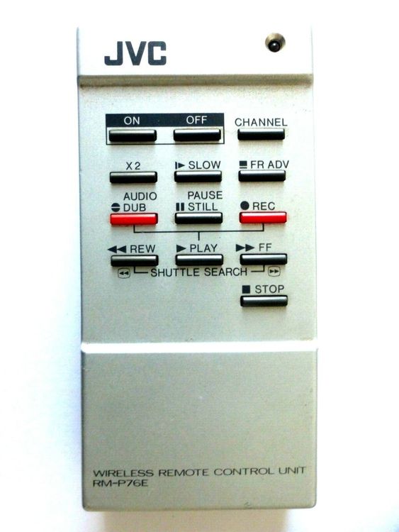 JVC VCR REMOTE CONTROL RMP76E Kaufen auf Ricardo