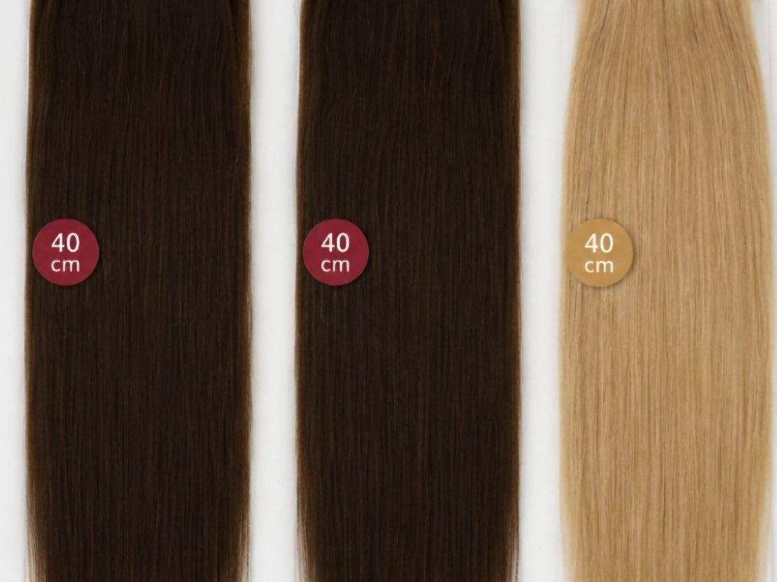 Parrucche: Echthaar Extensions, 40 cm, Neu! – Usato da Untervaz venduto da Jranjay