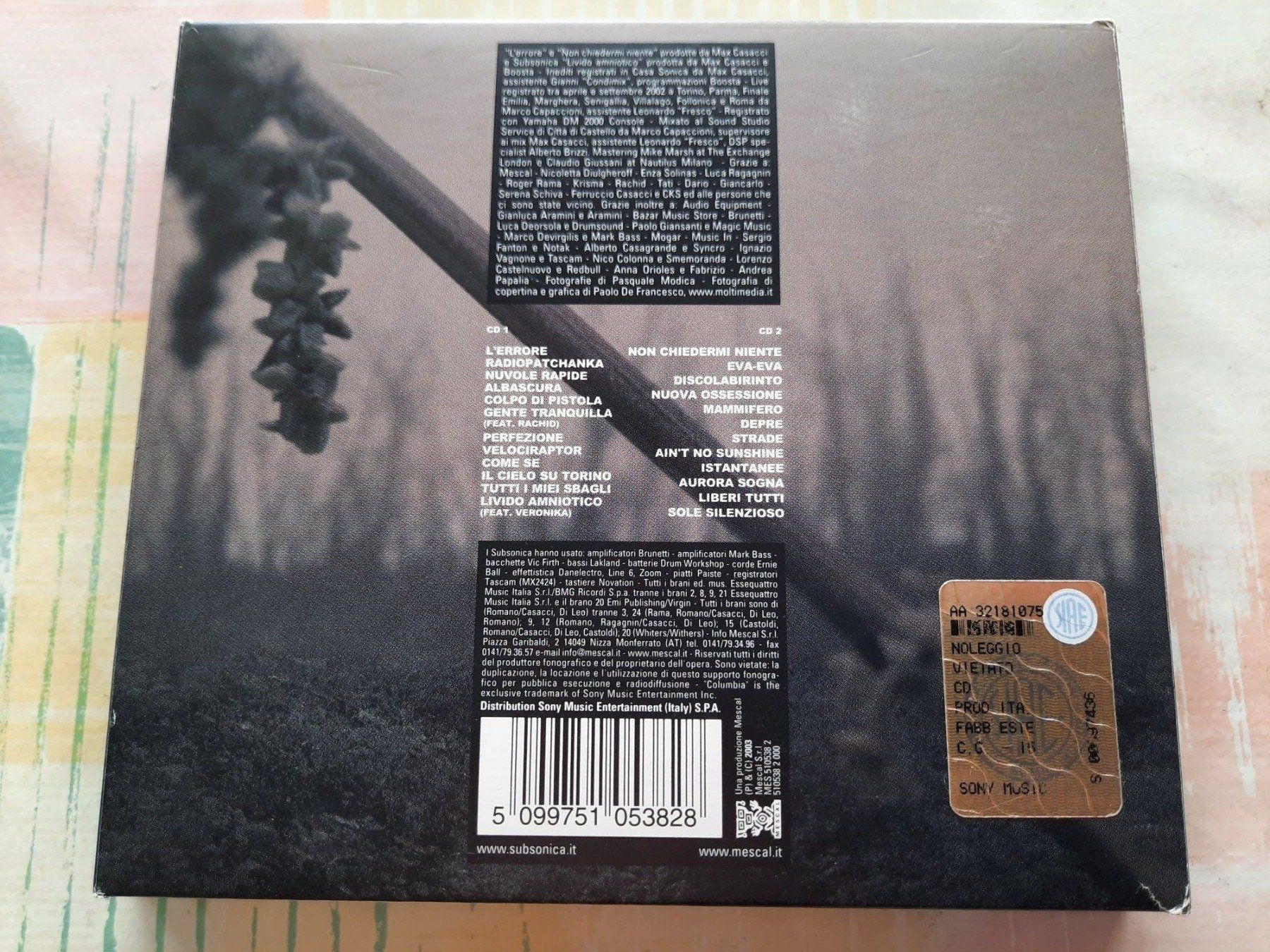 CDs: Cd Subsonica - Controllo Del Livello Di Rombo – Gebraucht aus Pully von bro_n52j 2