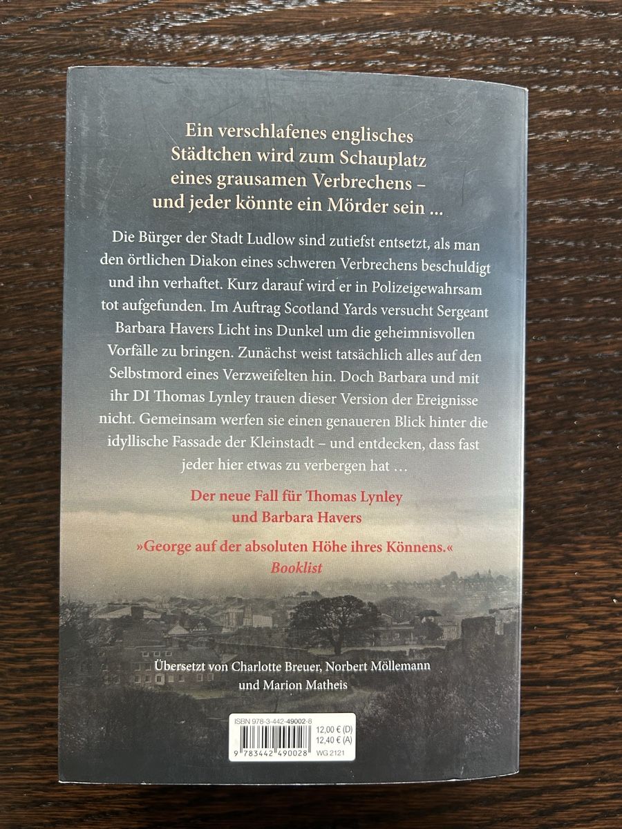 Libri: Wer Strafe verdient von Elizabeth George – Usato da Arbon venduto da Bobbyx777 1