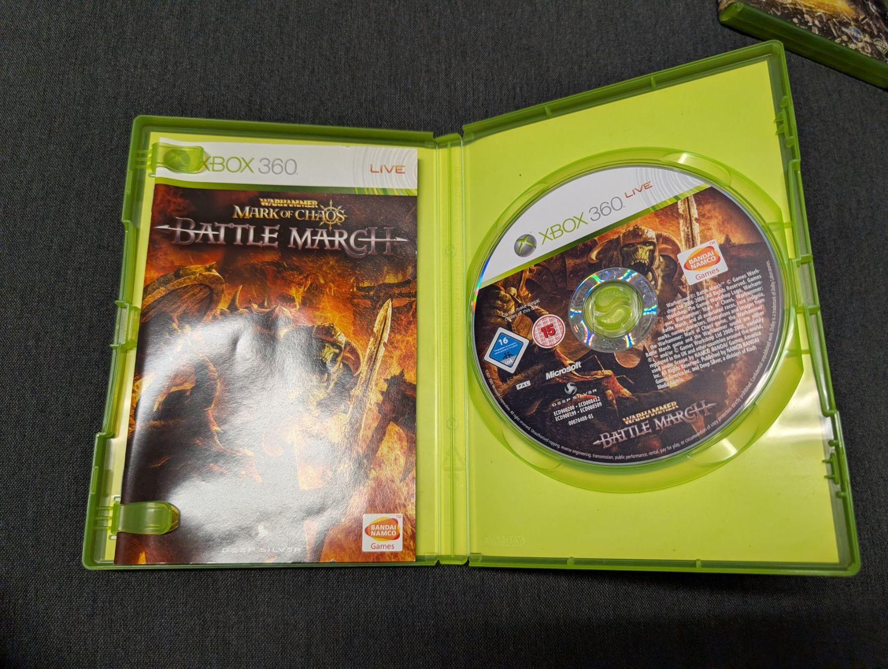 Microsoft Console: Warhammer Battle March Microsoft Xbox 360 – Usato da Giubiasco venduto da Ticinerd 2