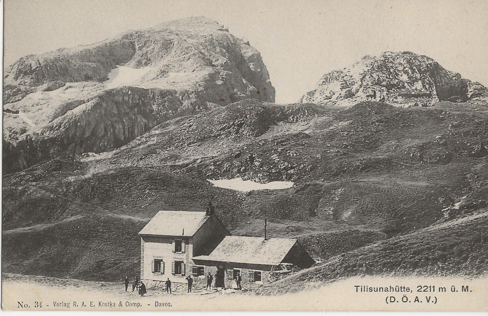 Cartoline postali: Titlisunahütte, SAC – Usato da Frauenfeld venduto da Merk52