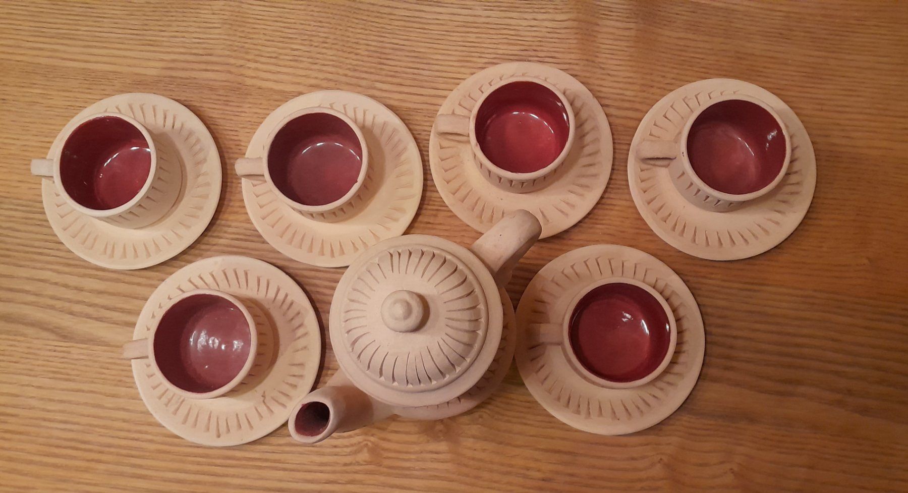 Set di piatti: Mokka-Set Ton – Usato da Adlikon b. Andelfingen venduto da Kraemse 4