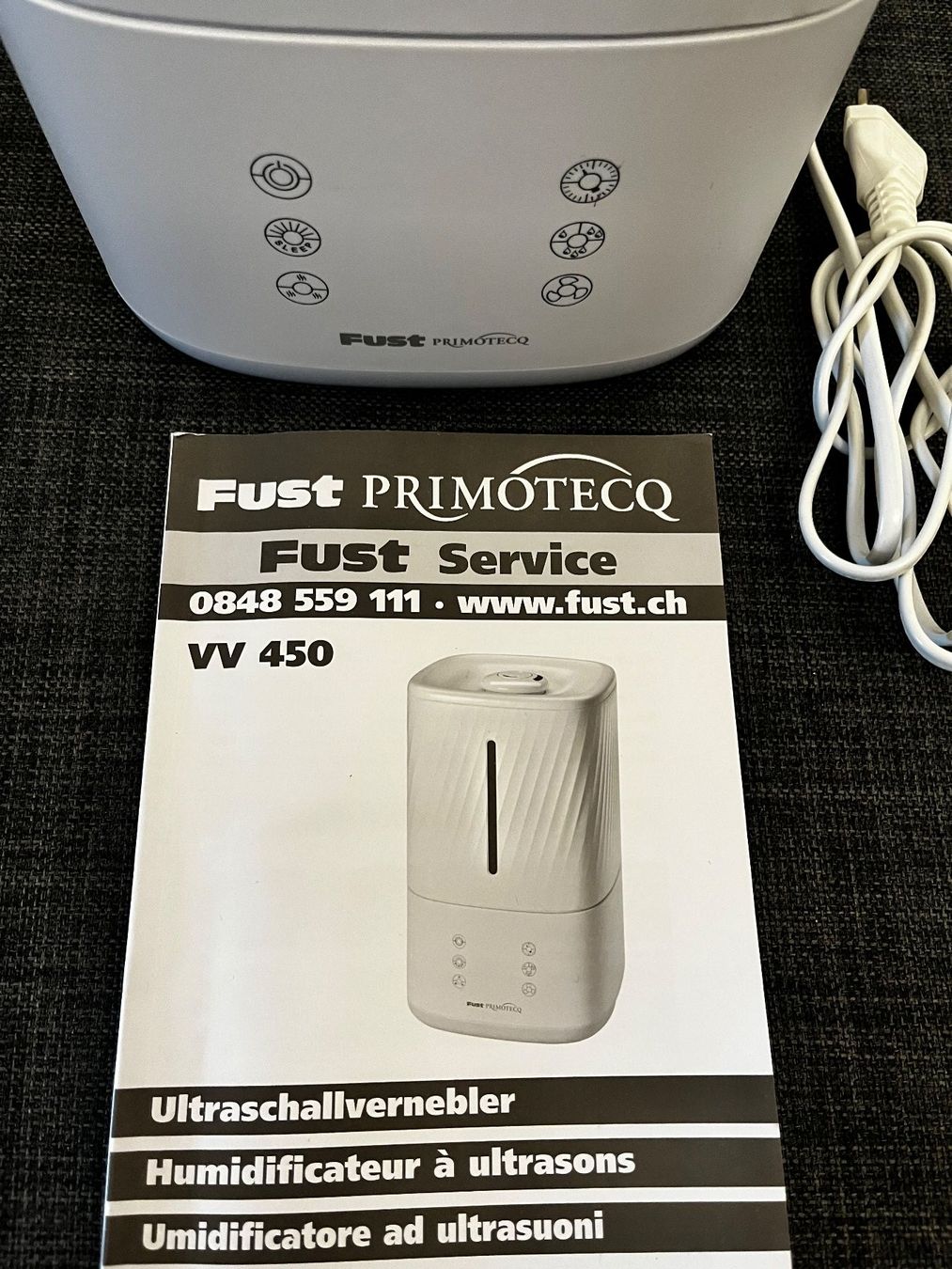 Luftbefeuchter: Luftbefeuchter - Primotecq VV 450 wie neu – Gebraucht aus Meggen von Rebajas 1