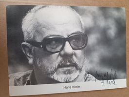 Hans Korte - handsigniert - †2016
