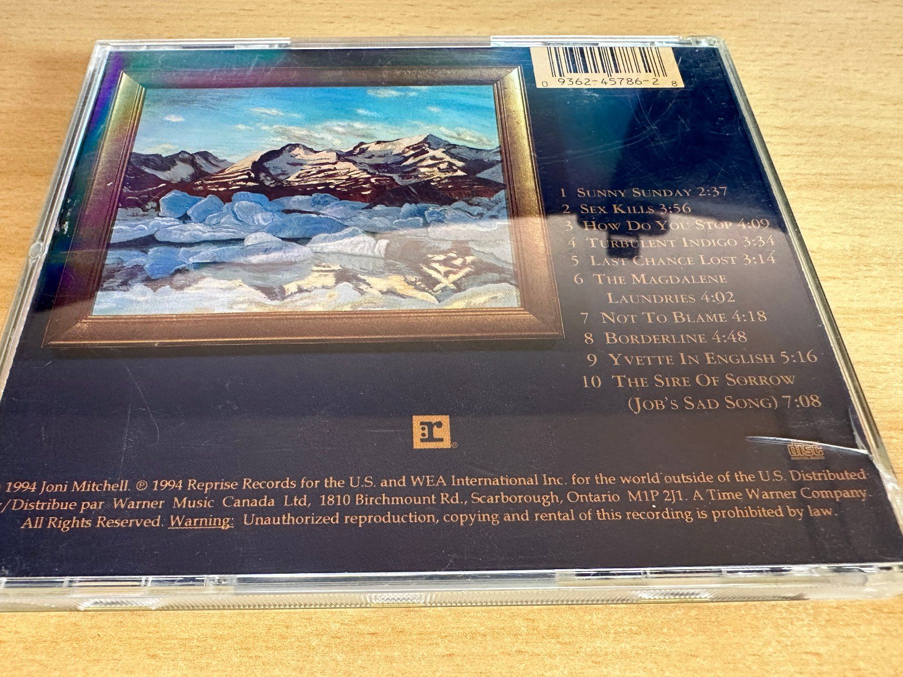 CD: Joni Mitchell – Turbulent Indigo – Usato da Rikon im Tösstal venduto da Alpenmutz 1