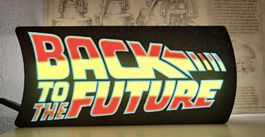 Lampe décoration LightBox Back to The Future