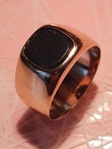Ringe: Kunstvoller Ring mit Heliotrop – Neu (gemäss Beschreibung) aus Unterägeri von Altgoldschmuck 8