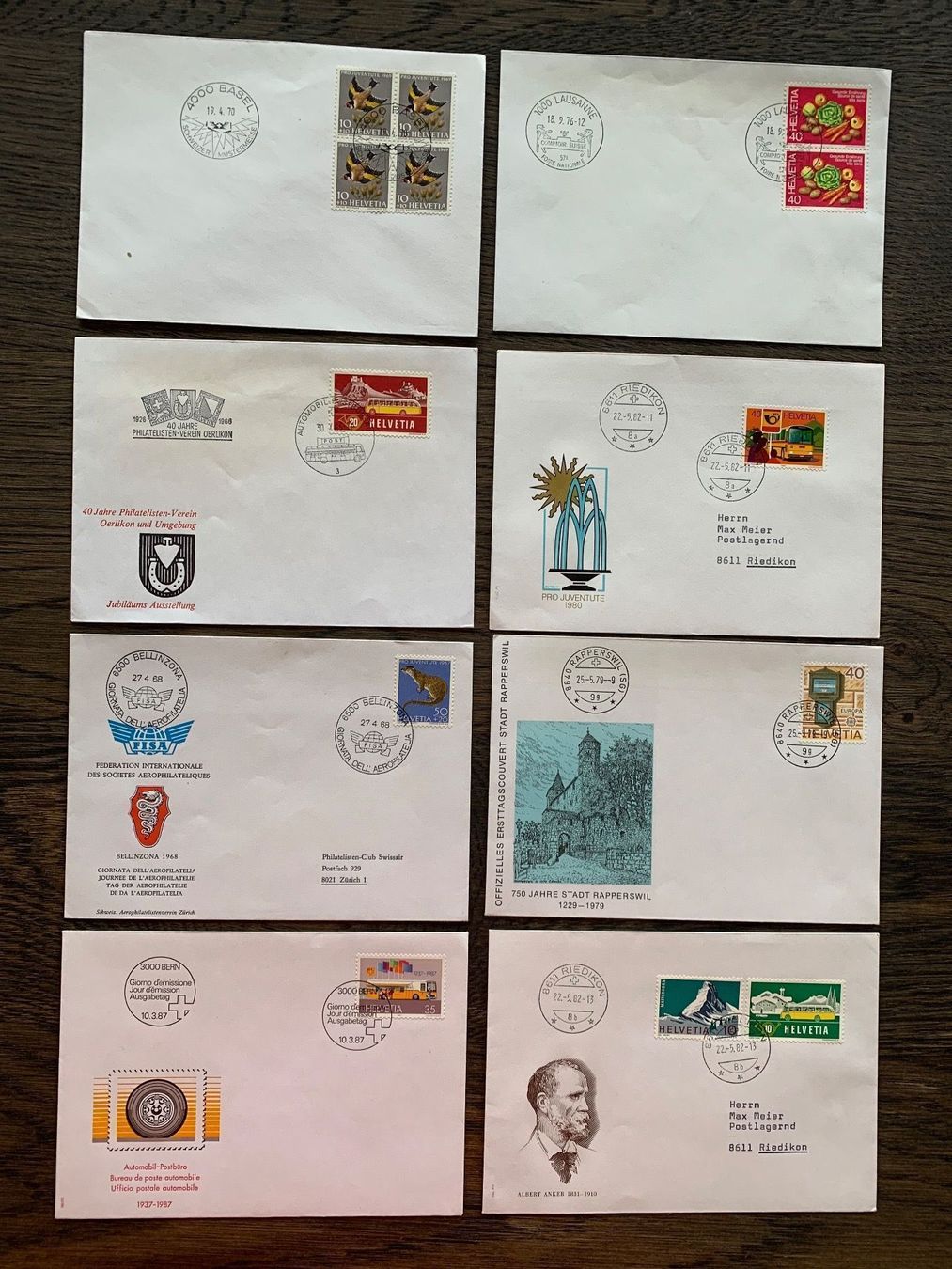 Tutti i francobolli: Briefmarken – Usato da Weesen venduto da Elmax1