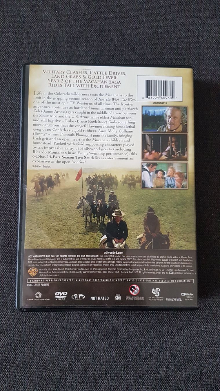 Alle DVDs: How the West was Won. The complete first season – Gebraucht aus Fribourg von Carax 1