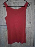 Rotes Tanktop mit Spitze Grösse S guter Zustand